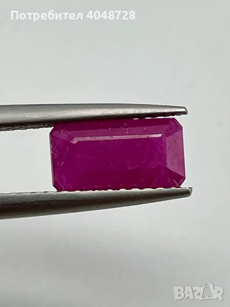 Естествен червен Рубин 3.15ct., снимка 1