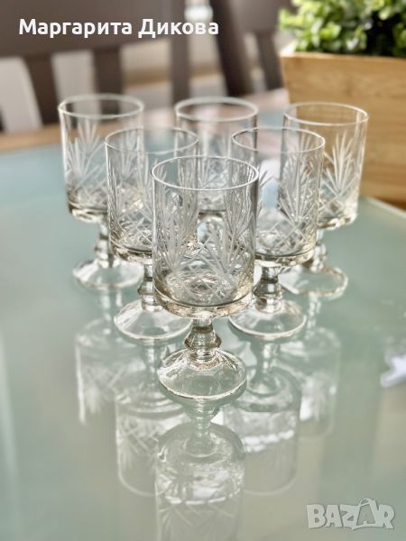 Кристални чаши за алкохол, снимка 1