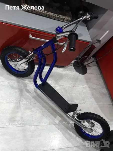 Тротинетка с надуваеми гуми 12  1/2×2  1/4 -,,CATIC", снимка 1