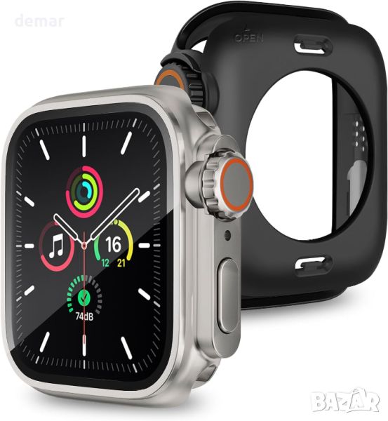 Jessonly 2 броя Защитни калъфи за Apple Watch Series 9/8/7, 45 mm, снимка 1