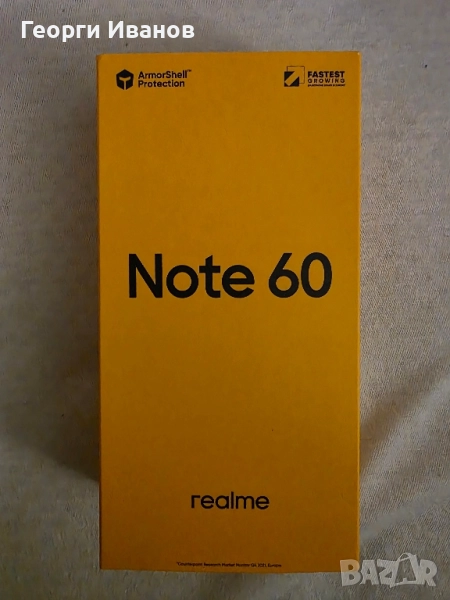 realme Note 60 и слушалки ttec, снимка 1