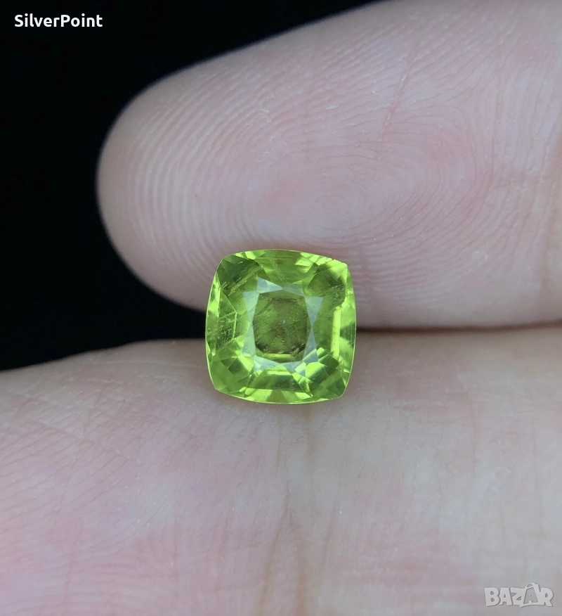 Перидот със сертификат , снимка 1