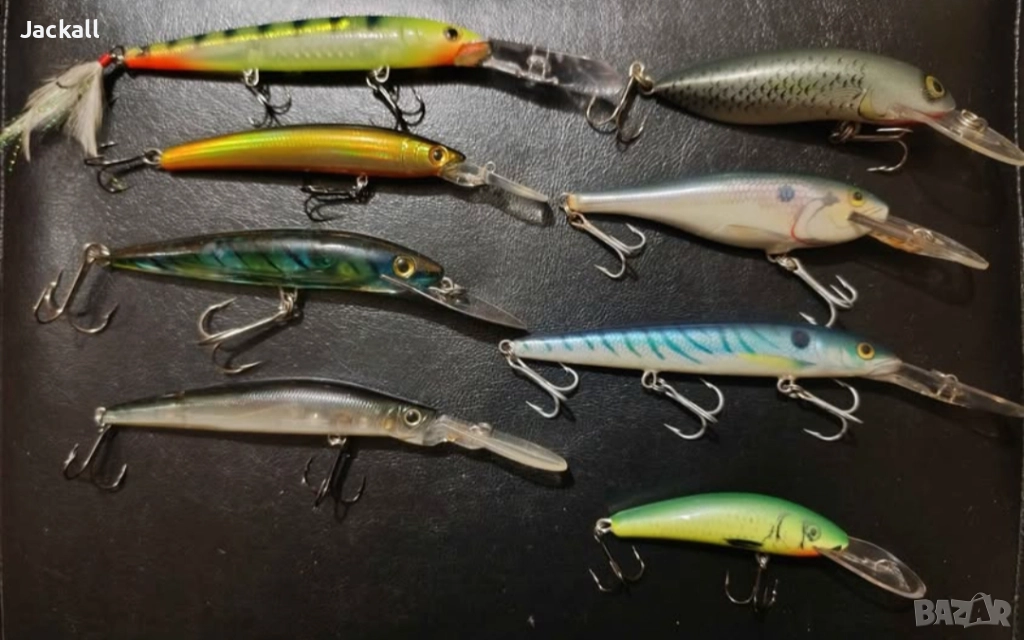 Воблер Rapala, Halco , Duo, Yo-Zuri, Smith , Kenart щука, сом, бяла спининг , снимка 1