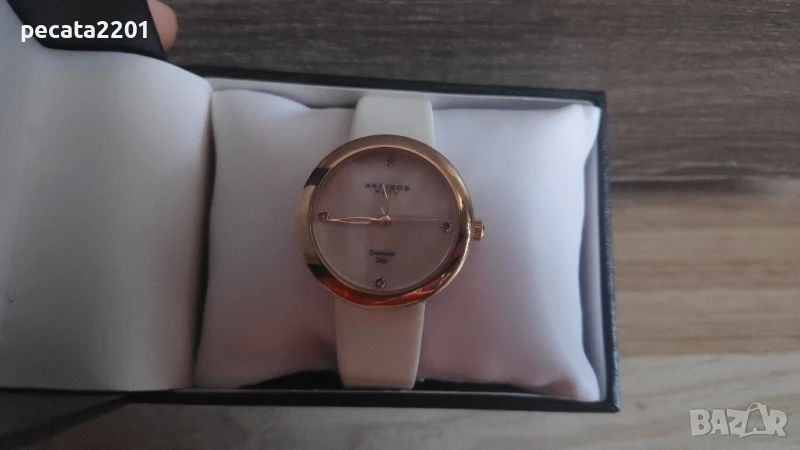 Продавам - нов дамски часовник Akribos XXIV Diamond Dial, снимка 1