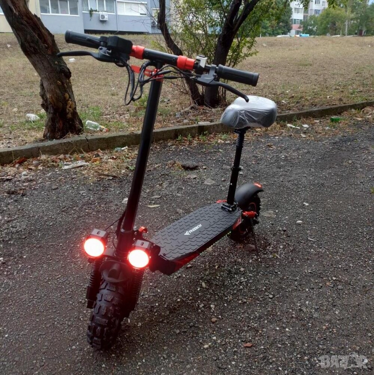 Електрически скутер, тротинетка със седалка 1200W 18AH, 55 км/ч, снимка 1