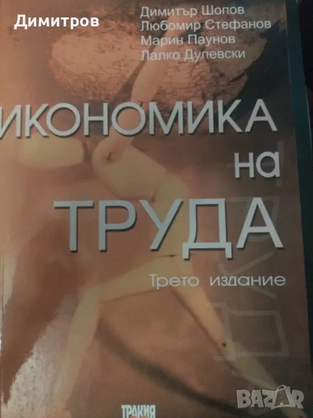 Икономика на труда. Трето издание, снимка 1