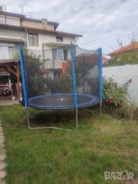 батут с предпазна мрежа, снимка 1