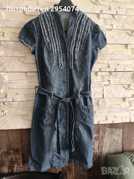 дънкова рокля мл 35лв , снимка 1