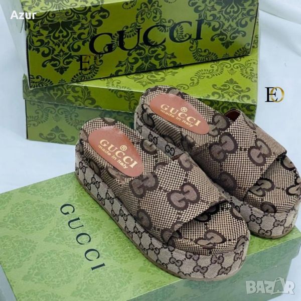 дамски чехли gucci, снимка 1