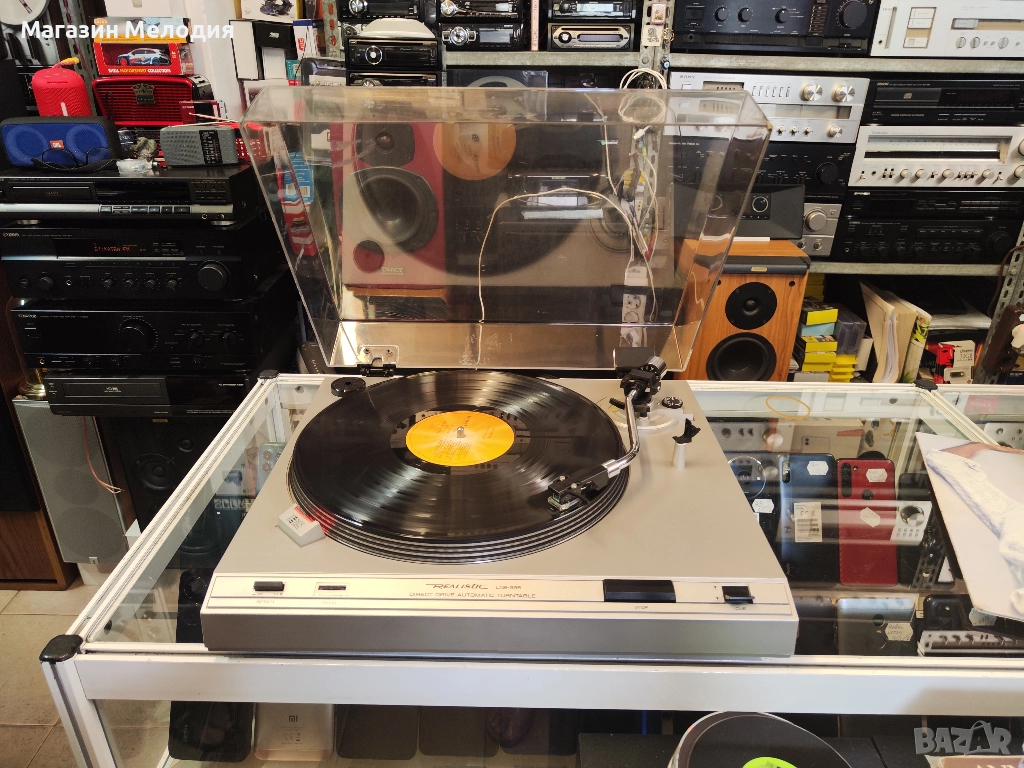 Грамофон Realistic LAB-395 Direct Drive В отлично техническо и визуално състояние., снимка 1