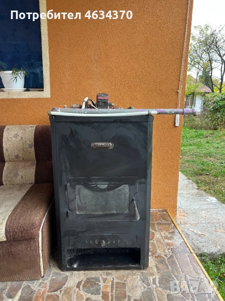 Печка Eldom с водна риза 18kW, снимка 1
