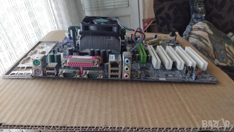 Дънна платка Gigabyte GA-K8NS Socket 754 CPU+FAN+RAM, снимка 1