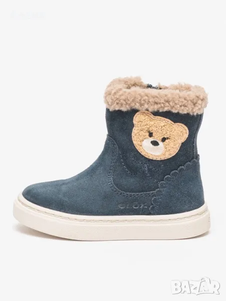Велурени боти с мече Geox, снимка 1