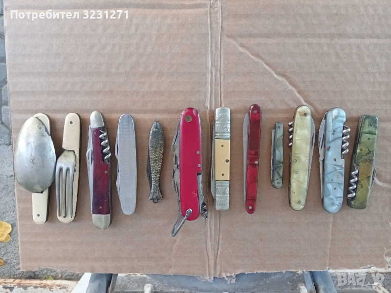 Лот 8 +2 Стари Колекционески Джобни Ножчета., снимка 1