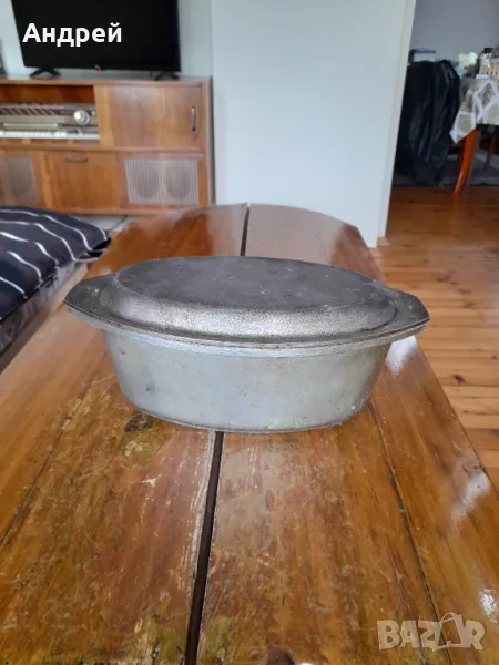 Стара алуминиева тенджера #2, снимка 1