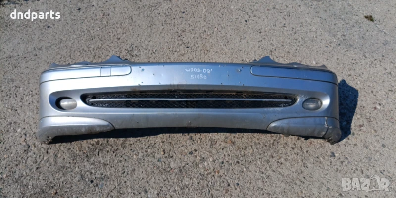 Предна броня Mercedes C-Class W203 2002г.	, снимка 1