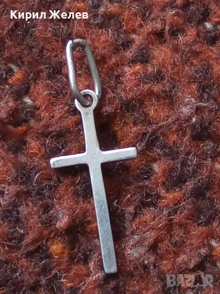 Старо сребърно кръстче 50884, снимка 1