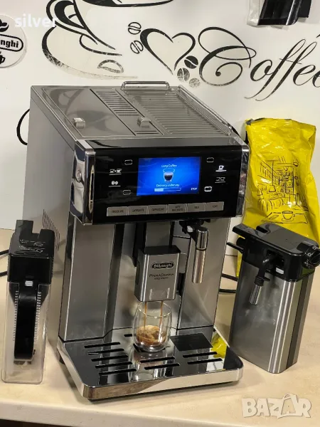 Кафемашина кафе автомат delonghı Primadonna exclusive с гаранция, снимка 1