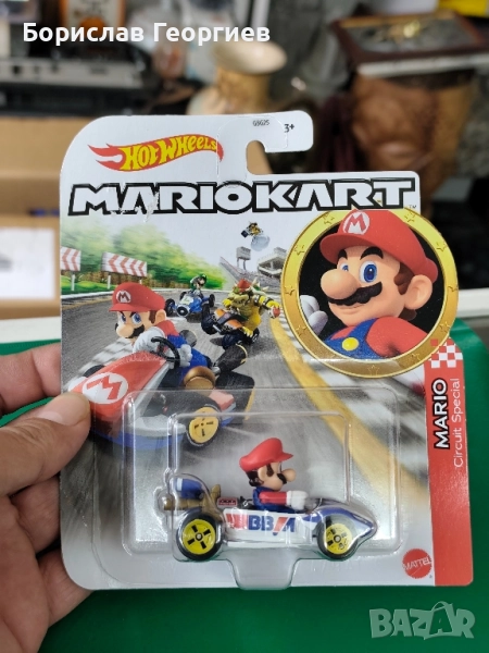 Нова количка Hot wheels mario kart, снимка 1