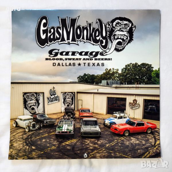 Колекционерски календар 2021г. от САЩ (GasMonkey garage), снимка 1