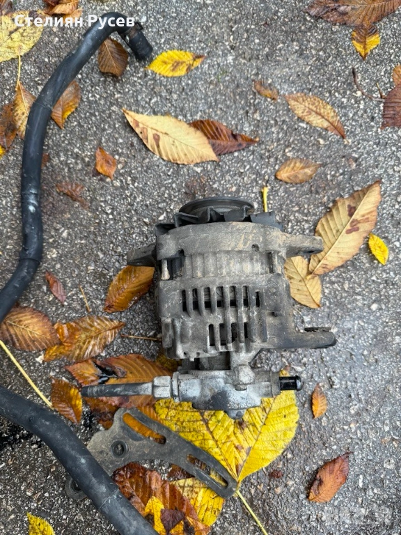 динамо генератор алтернатор   за opel corsa B 1.5TD цена 40 лв или 20,45 евро   - маслото минава пре, снимка 1