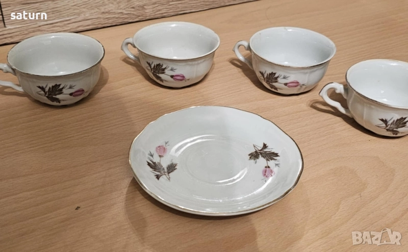 порцеланови барокови чашки, снимка 1