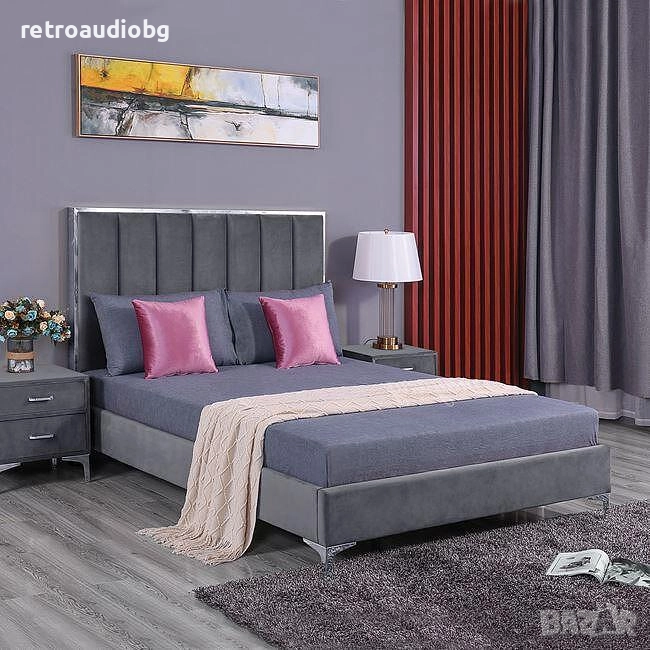 Тапицирана спалня Авигнон 160х200, снимка 1