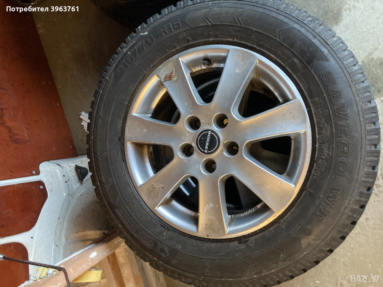 Гуми с джанти 215/70/16 5x115, снимка 1