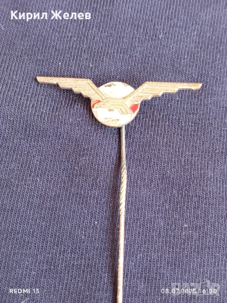 Значка на авиатор или ПИЛОТСКИ КРИЛА за КОЛЕКЦИЯ ДЕКОРАЦИЯ 35237, снимка 1