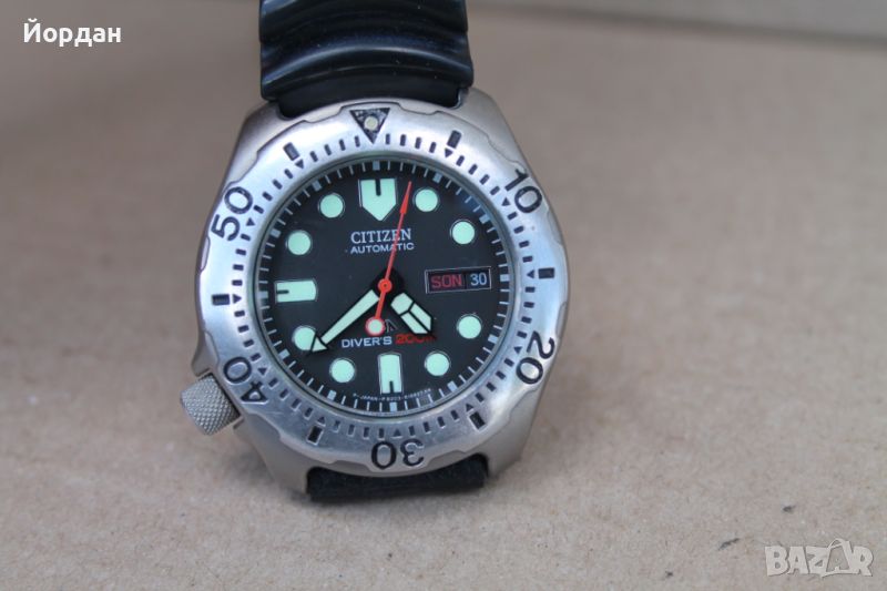 Японски мъжки ръчен часовник ''Citizen promaster'' /Diver 200m/, снимка 1