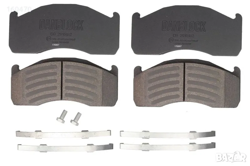 накладки дискови VOLVO FH,FM 29151, снимка 1