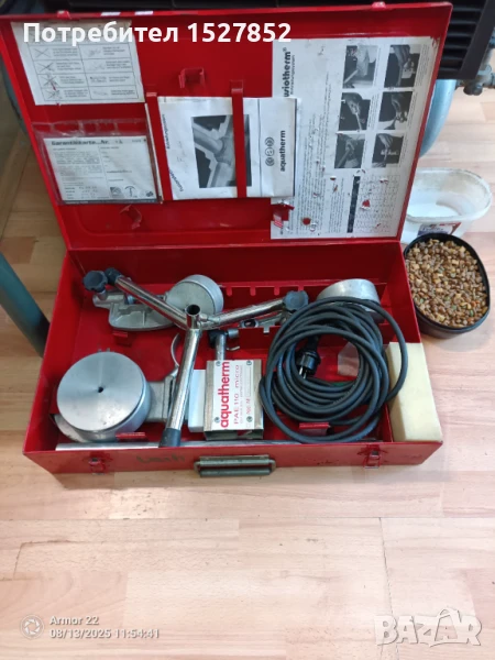 Професионален немски поялник за полипропилен до ф110, снимка 1