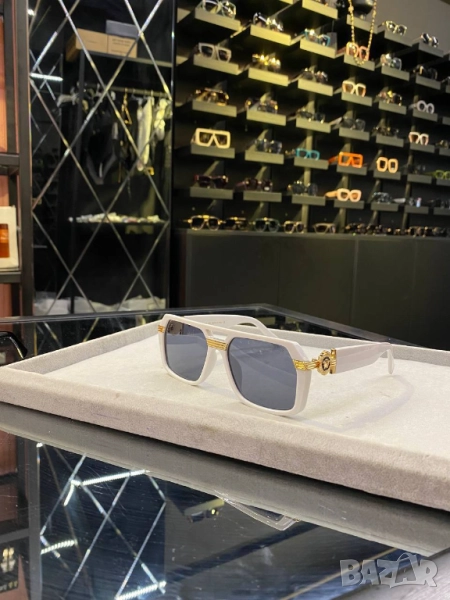 очила с черен обикновен калъф и ув защита versace louis vuitton, снимка 1