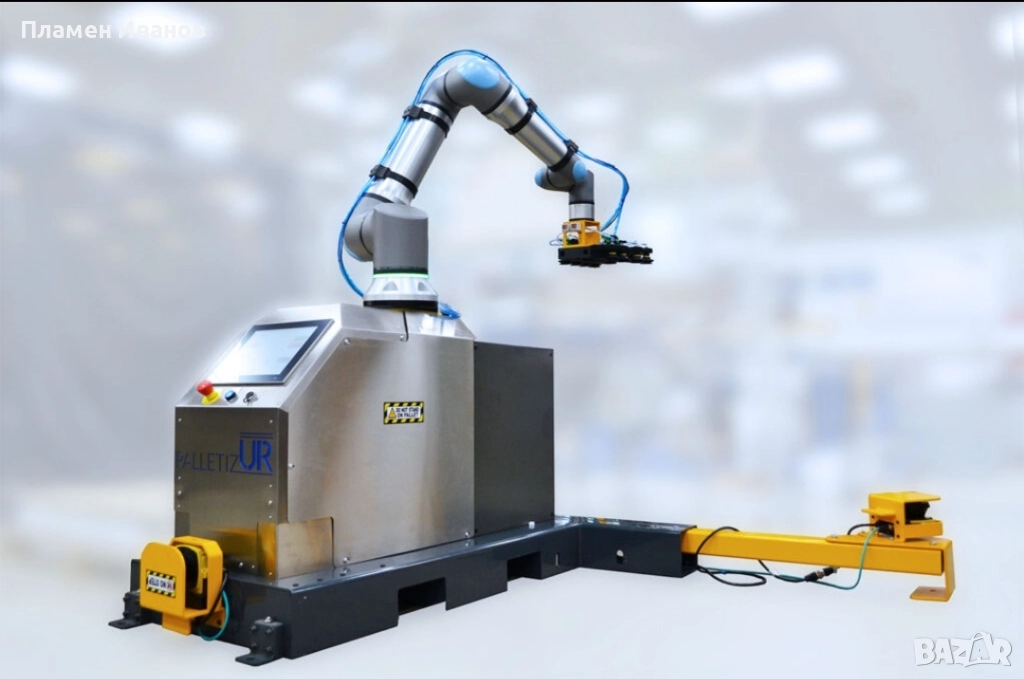 „Палетизиращ индустриален робот – автоматично подреждане на чували/кутии на палет“, снимка 1