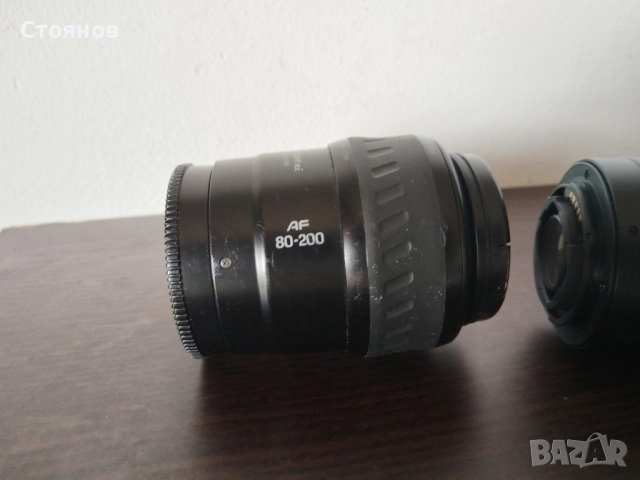 Обективи MINOLTA 70mm:80mm:200mm Japan, снимка 13 - Обективи и филтри - 48374213