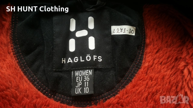 HAGLOFS POLARTEC Womens Jacket размер 36 / S дамска поларена горница - 2485, снимка 13 - Суичъри - 54161102