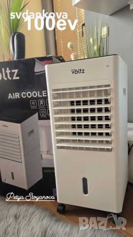 Охладител за въздух и овлажнител Voltz OV51761A, 65W, 6л. резервоар вода, Таймер, дист. упр., снимка 3 - Овлажнители и пречистватели за въздух - 46180719