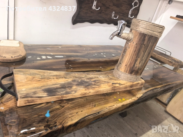 диспенсър за алкохол ръчно изработка , снимка 4 - Декорация за дома - 52692167