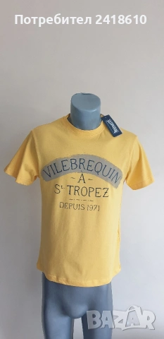 Vilebrequin Cotton Mens Size S НОВО! ОРИГИНАЛНА Мъжка Тениска!, снимка 13 - Тениски - 53918192