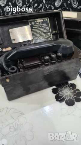 Полеви военни телефони  ТАП 67, снимка 7 - Антикварни и старинни предмети - 53445780