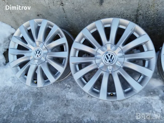 Оригинални лети джанти 17 цола 5х112 VW , снимка 7 - Гуми и джанти - 49265754