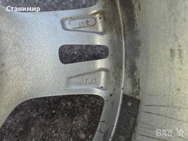 Джанти 15 цола Фиат Гранде Пунто,2010г., снимка 8 - Гуми и джанти - 54002895