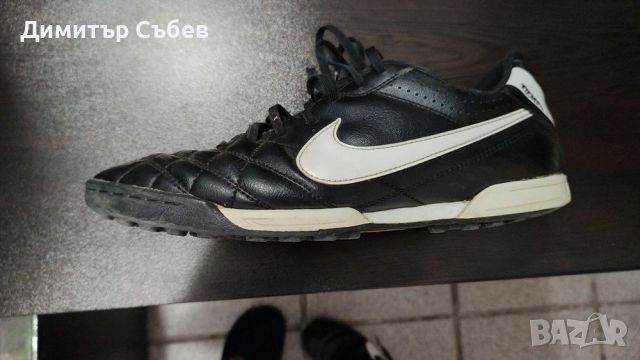 Nike Tiempo естествена кожа , снимка 1 - Маратонки - 46709831