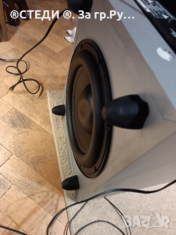 Субуфер Teufel 5.1 - 10 инча бас. Concept E Magnum Power Edition CEM 500 SW, снимка 13 - Тонколони - 53396477