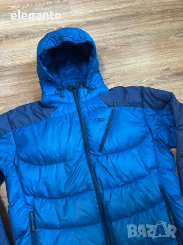 Висок клас мъжка пухенка Outdoor Research Virtuoso  650cuin Down Jacket , M размер, снимка 7 - Якета - 54202730