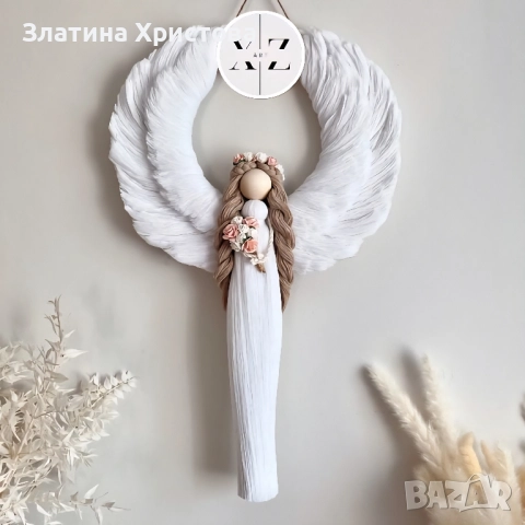 Кукли макраме ангели ръчна изработка handmade art creations 