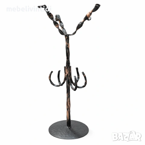 Декоративна стойка от ковано желязо