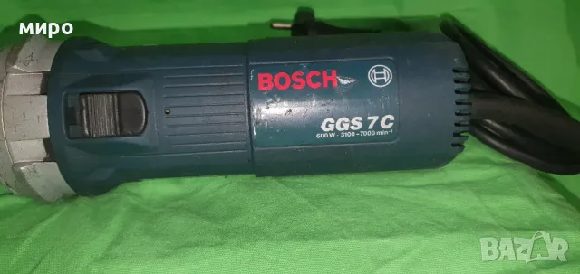 Прав шлайф Bosch GGS 7C, снимка 3 - Винтоверти - 47154127