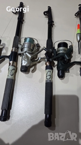 Стари Рибарски Въдици, Спининги, Пръчки  с машинки, макари. , снимка 3 - Въдици - 52788658
