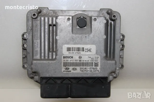 Моторен компютър ECU Hyundai Santa Fe CM / 0 281 012 669 / 0281012669 / 39101-27825 / 3910127825, снимка 1 - Части - 47147785